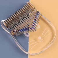 Crystal Kalimba Design Cat