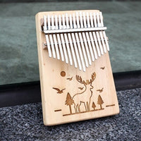 Kalimba Low Price Engraving Deer