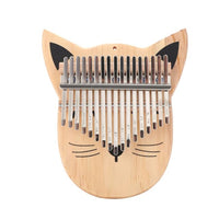 Kalimba Musical Instrument Animal Classic Cat