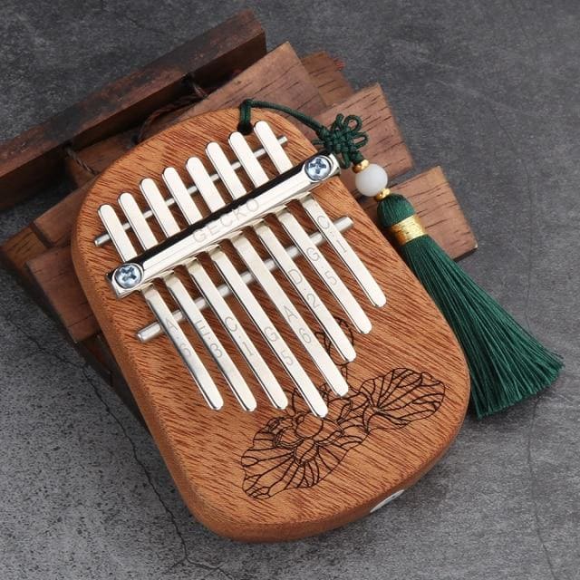 Pentatonic mahogany kalimba