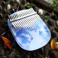 Slim Kalimba Design Rounded Cat