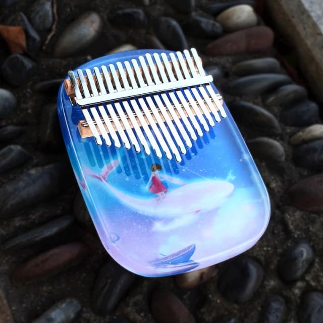 Slim whale kalimba
