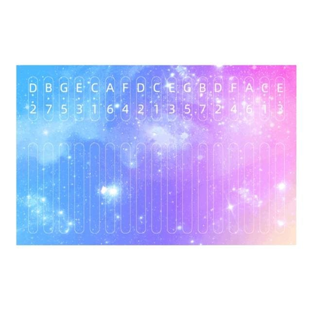 Kalimba sticker starry sky 17 tines