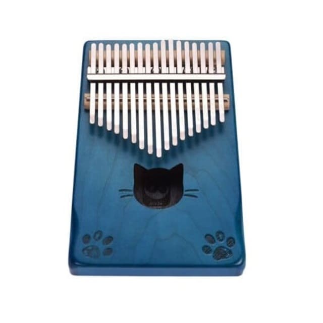 Blue wah-wah kalimba