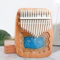 African Mbira Instrument Landscape Jellyfish