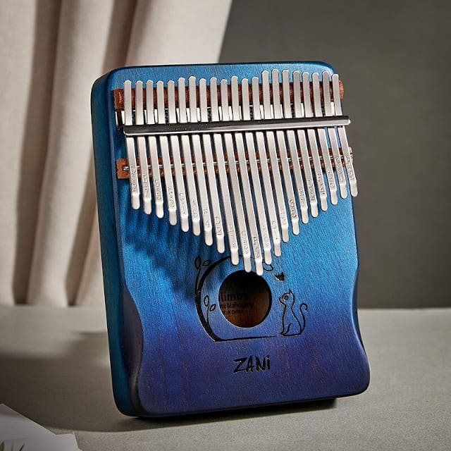 Blue mbira