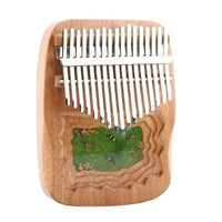 Mbira instrument africain Paysage Vaches