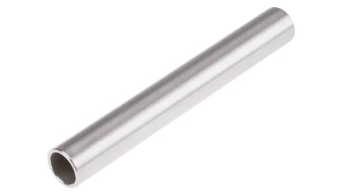 A metal tube used as a pressure bar for a kalimba