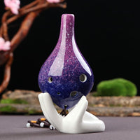 6-hole ocarina Color Purple and Blue