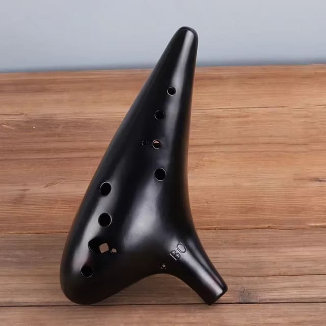 Bass ocarina front
