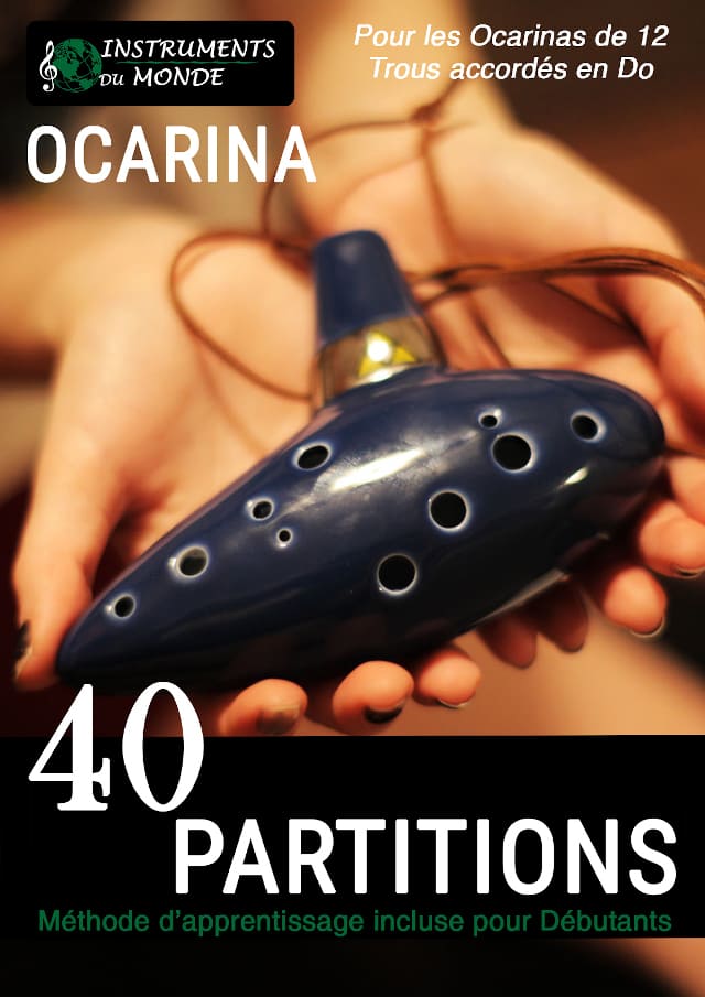 Ocarina livre de partitions couverture avant