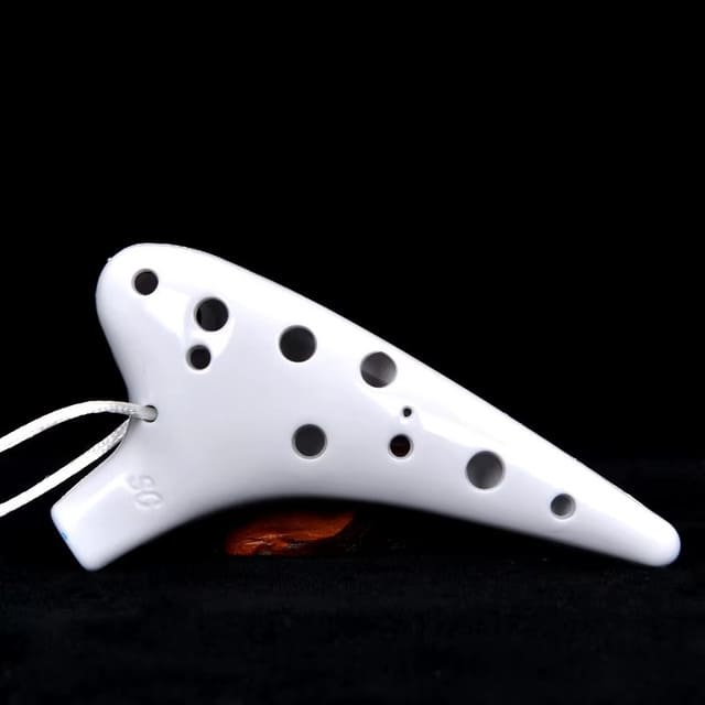 Ocarina pas cher blanc 