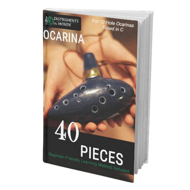 Ocarina sheet music book