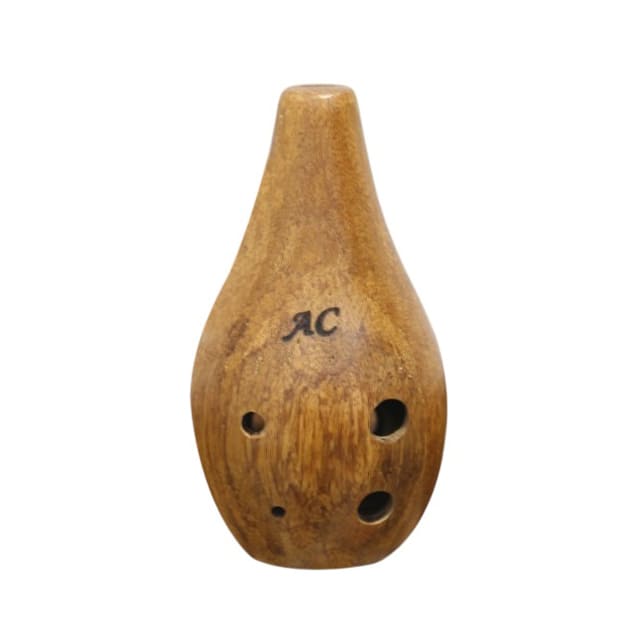 Wood ocarina, 6 holes