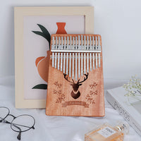 Hand Piano Design Deer