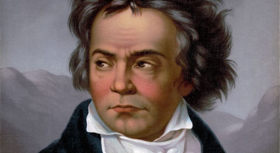 Portrait of Ludwig van Beethoven