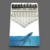 Premium Kalimba Design Ocean Whale