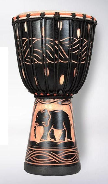 Djembe 50 cm black elephant