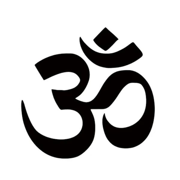Sacred Om symbol