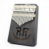 Sanza Afrique Motif Couple de cerfs
