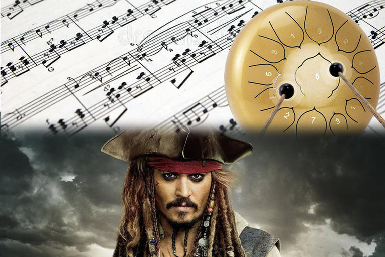 Pirates of the Caribbean Tongue Drum Sheet Music | Instruments du Monde