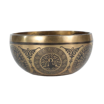 Engraved Singing Bowl