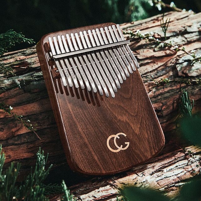 Kalimba thumb piano, 17 tines