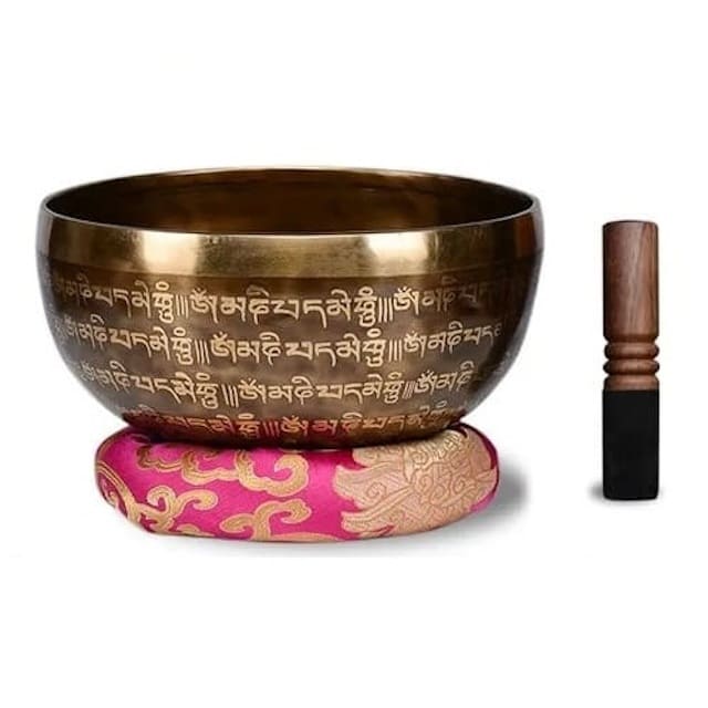 Tibetan singing bowl for massage