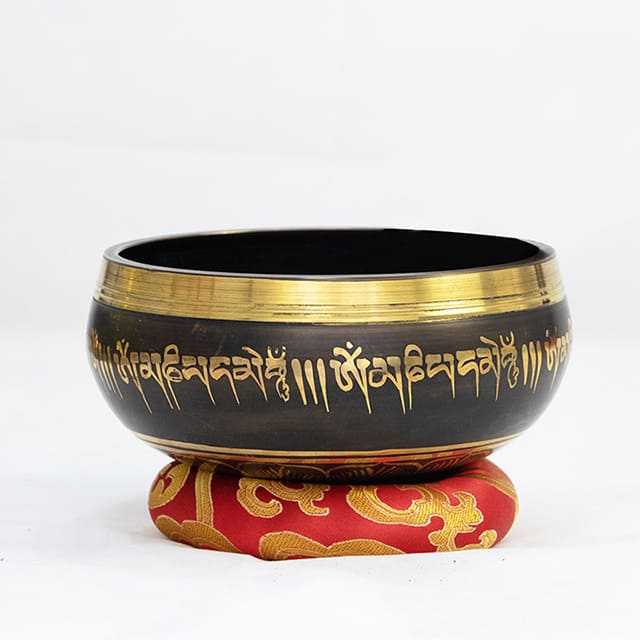 Tibetan singing bowl ASMR presentation