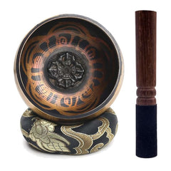 Tibetan singing bowl in F