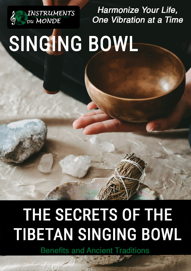 Tibetan singing bowl book front