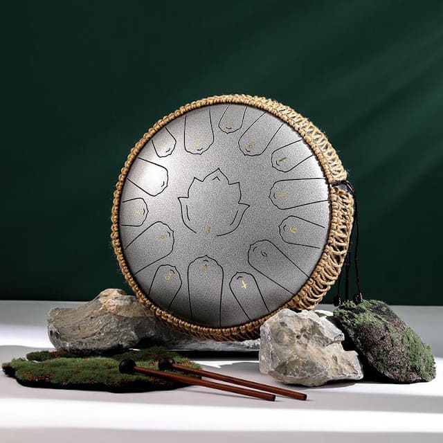 Silver tongue drum lotus