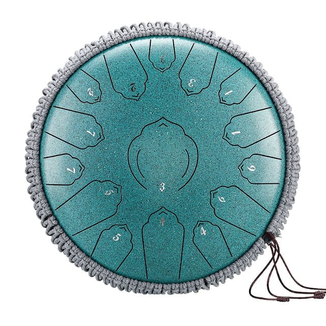 Navy tongue drum major scale turquoise