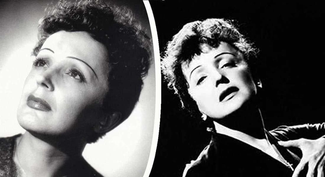 Two portraits of Édith Piaf