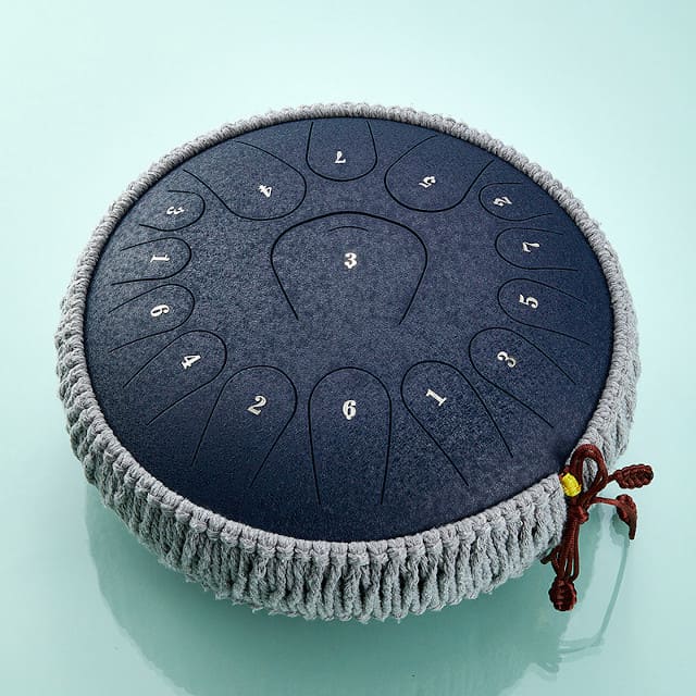 Zen hank drum blue
