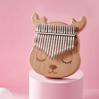 Kalimba 17 Notes Animal Cerf