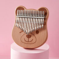 Kalimba 17 Notes Animal Ours