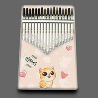 Kalimba De Qualité Design Petit Chat