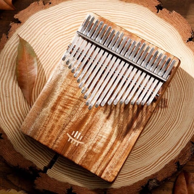 Kalimba Hluru 21 lames acacia koa 