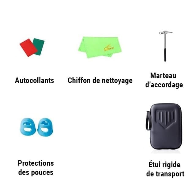 Kalimba accordage marteau accessoires