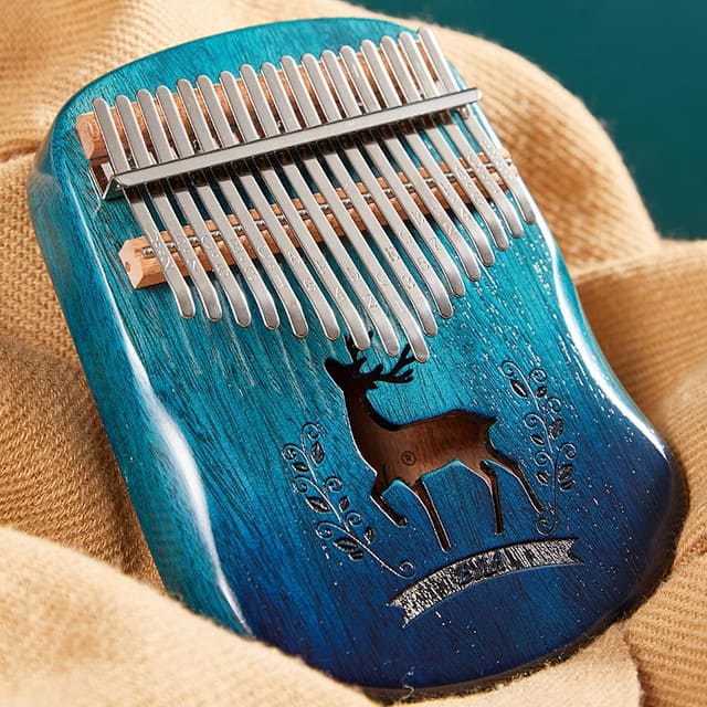 Kalimba bleu présentation