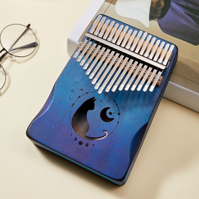 Kalimba céleste bleu 