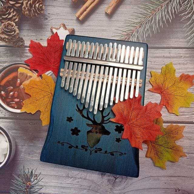 Kalimba cerf bleu 