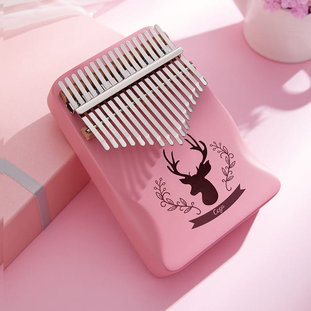 Kalimba rose cerf 