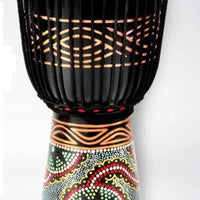 Djembe 20 in Color Black Paint