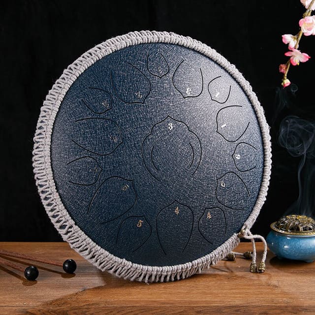 __switch:Bleu Marine Tongue drum do majeur bleu marine