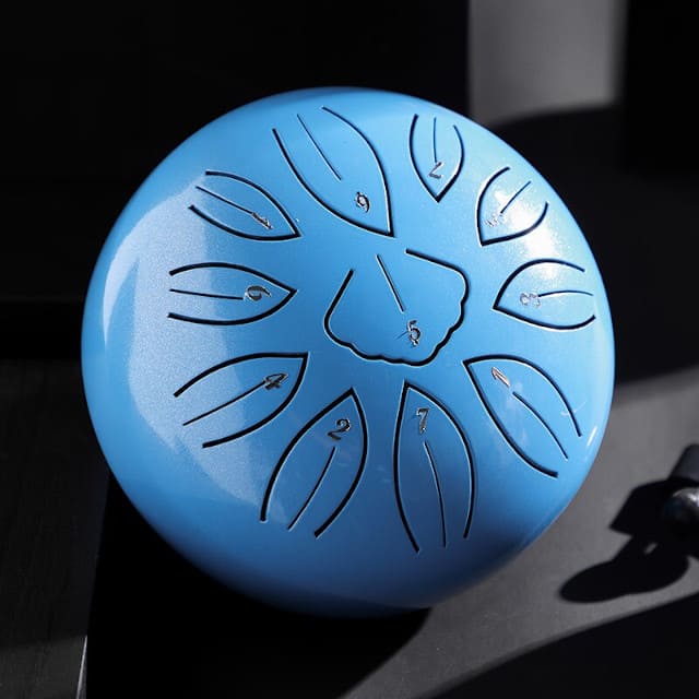 Tongue drum maternelle bleu clair 