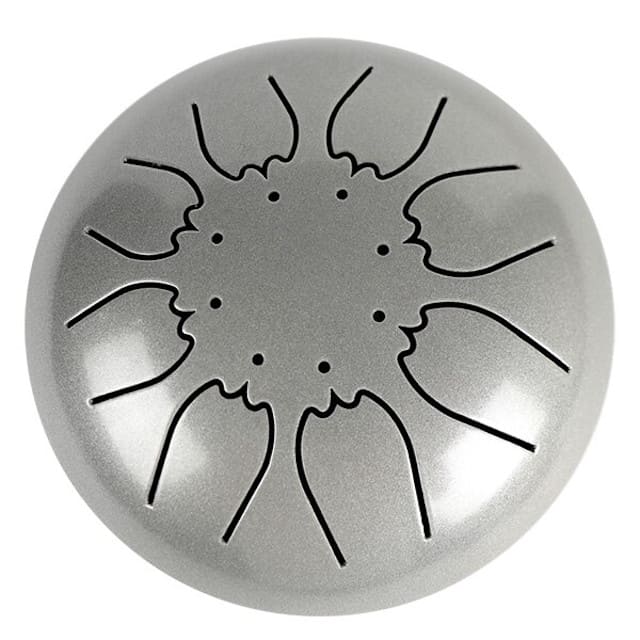 Tongue drum relaxation blanc 